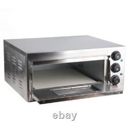 Commercial Pizza Oven 1 Deck 0-350? 0-90 Minutes Timing 1300W Pizza Maker YFJV