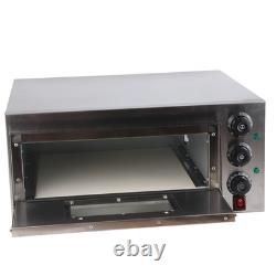 Commercial Pizza Oven 1 Deck 0-350? 0-90 Minutes Timing 1300W Pizza Maker YFJV