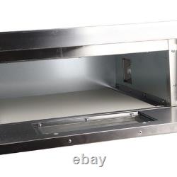 Commercial Pizza Oven 1 Deck 0-350? 0-90 Minutes Timing 1300W Pizza Maker YFJV
