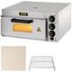 Commercial Pizza Oven Countertop, 14single Deck Layer, 1300w Electric Pizza Oven