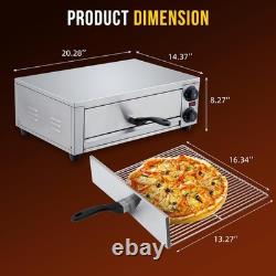 Commercial Pizza Oven Countertop, 16 Countertop Pizza Oven with Grilling Rack US