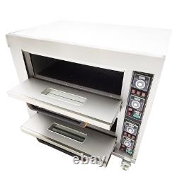 Commercial Pizza Oven Electric Oven Double Deck Convection Oven 13.2KW 220V