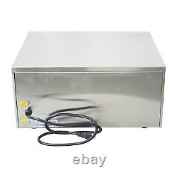 Commercial Pizza Oven Electric Stainless Steel Single-layer Baking 110V 2KW