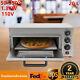 Commercial Single Deck Pizza Marker Countertop Pizza Oven For 14 Pizza Indoor