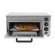 Commercial Single Layer Electric Pizza Oven Stainless Steel Pizza Maker 1300w Us