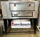 Commercial Gas Pizza Oven Marsal & Sons, Model Sd236. Reconditioned On A Stand