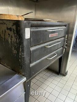 Commercial pizza oven gas