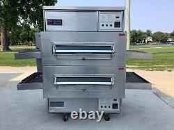 Conveyor Pizza Oven MiddleBy Marshall PS360WB Double Stack Nat. Gas TESTED