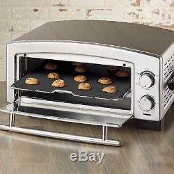 Countertop Commercial Pizza Oven Electric Stainless Steel Baking Food Deck