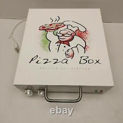 CuiZen Pizza Box PIZ-4012 Portable Rotating Pizza Oven with 12 Rotating Pan Boxed
