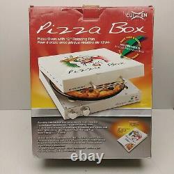 CuiZen Pizza Box PIZ-4012 Portable Rotating Pizza Oven with 12 Rotating Pan Boxed