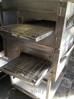 DOUBLE Lincoln Impinger GAS Conveyor Pizza Oven