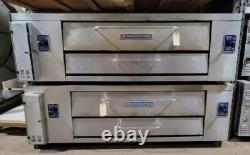 Deck Pizza Oven, Y800 Bakers Pride Deck-Type, Gas double deck