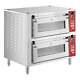 Double Deck Countertop Pizza / Bakery Oven With Two 18 Chambers 3200w, 240v