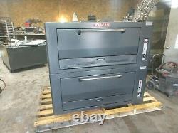 Double Vulcan Natural Deck Gas Double Pizza Oven New Stones