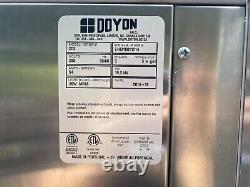 Doyon 2T3 3 Electric Artisan Stone Triple-Deck Oven FREE SHIP Good Condition