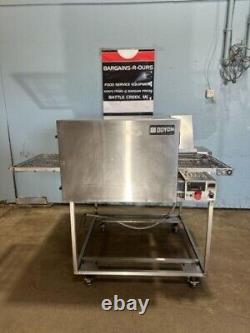 Doyon, Jet Air Turbo Fan, Fc18e Single Phase 18w Conveyor Pizza Oven On Stand