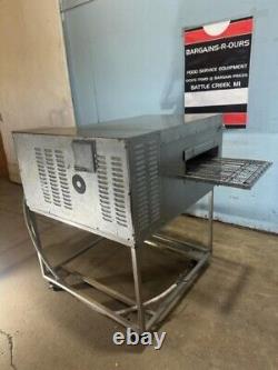 Doyon, Jet Air Turbo Fan, Fc18e Single Phase 18w Conveyor Pizza Oven On Stand