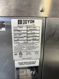 Doyon PIZ3G Jet Air Countertop Triple Pizza Deck Oven Natural Gas