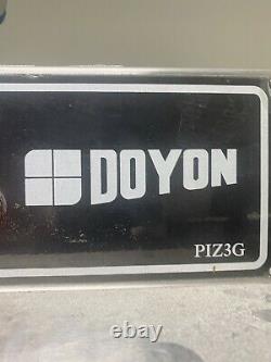 Doyon PIZ3G Triple Deck Countertop Pizza Oven, Natural Gas