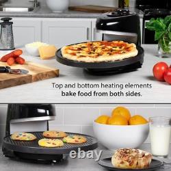 Easy-Clean Nonstick Pizzazz Plus Rotating Oven Timed Cooking Convenience