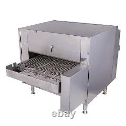 Easyrose Countertop Pizza Conveyor Oven with 10.5? Belt 1700W 120V 5-15P Plug