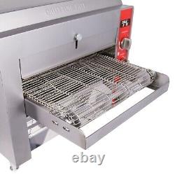 Easyrose Countertop Pizza Conveyor Oven with 10.5? Belt 1700W 120V 5-15P Plug