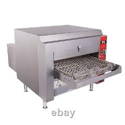 Easyrose Countertop Pizza Conveyor Oven with 10.5? Belt 1700W 120V 5-15P Plug