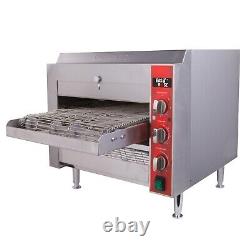 Easyrose Countertop Pizza Conveyor Oven with 10.5? Belt 1700W 120V 5-15P Plug