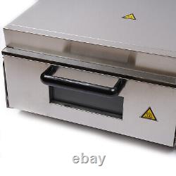 Electric 1.5kw Pizza Oven One Deck Commercial Stainless Steel Bake Broiler