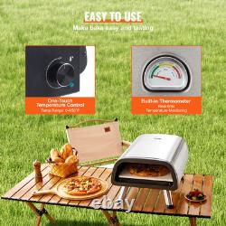 Electric Pizza Oven Countertop Pizza Maker for 12 Pizza Indoor & Outdoor