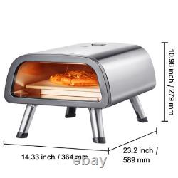 Electric Pizza Oven Countertop Pizza Maker for 12 Pizza Indoor & Outdoor