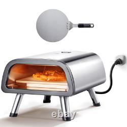 Electric Pizza Oven Countertop Pizza Maker for 12 Pizza Indoor & Outdoor