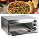 Electric Pizza Oven Stainless Steel Countertop Pizza Maker Baker Commercial Use