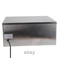 Electric Pizza Oven Stainless Steel Countertop Pizza Maker Baker Commercial Use
