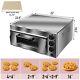 For 16 Pizza Commercial Electric Pizza Oven Toaster Baking Bread Single Deck