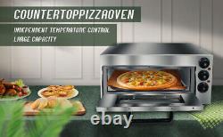 FOR 16 Pizza Commercial Electric Pizza Oven Toaster Baking Bread Single Deck