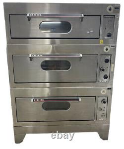 Garland 2155 Bake/Roast Ovens, Electric, Triple Deck Combination Pizza 480v