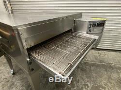 Gas Conveyor Pizza Oven Edge 40 Bake Impingement Single Deck 32 Belt #3623 HOT