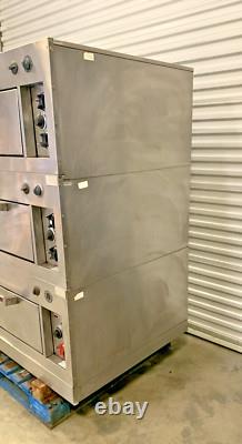 Hobart Triple Deck 3-PH 480V Electric Pizza Oven HCN50T HCN Series