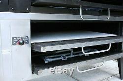 IL Forno Classico Bakers Pride FC616 Gas with Y600 Deck Pizza Oven Double STACK