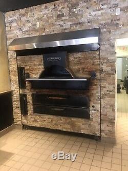 IL Forno Classico Bakers Pride FC616 Gas with Y600 Deck Pizza Oven on Legs