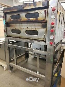 Italforni Pesaro Electric Double Deck Pizza Oven