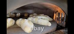 Kuma Forni Revolving PIZZA OVEN Deck Gas Wood Fired Pizza Rotating Inferno 140