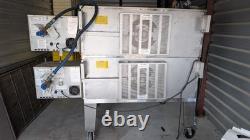 LINCOLN IMPINGER 3255 Double Deck Nat Gas Conveyor Pizza Oven 32NICE SHAPE