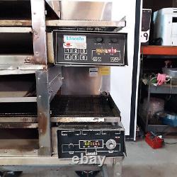 Lincoln 1116 1117 LP PROPANE GAS Double Deck Conveyor Pizza Oven 18 wide rack