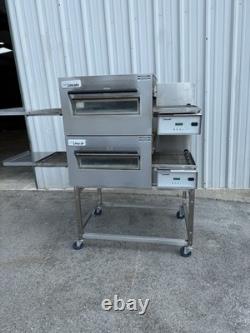 Lincoln 1116 Impinger Double Stack Conveyor/ Pizza Ovens Nat Gas (VIDEO DEMO)