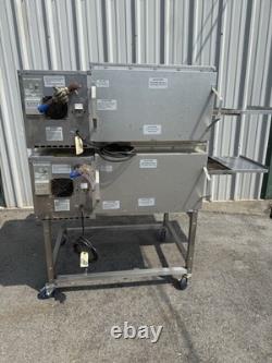 Lincoln 1116 Impinger Double Stack Conveyor/ Pizza Ovens Nat Gas (VIDEO DEMO)