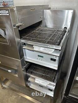 Lincoln Double Stack Electric Conveyor Pizza Oven Tested Works Great See Video