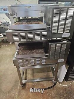 Lincoln Double Stack Electric Conveyor Pizza Oven Tested Works Great See Video